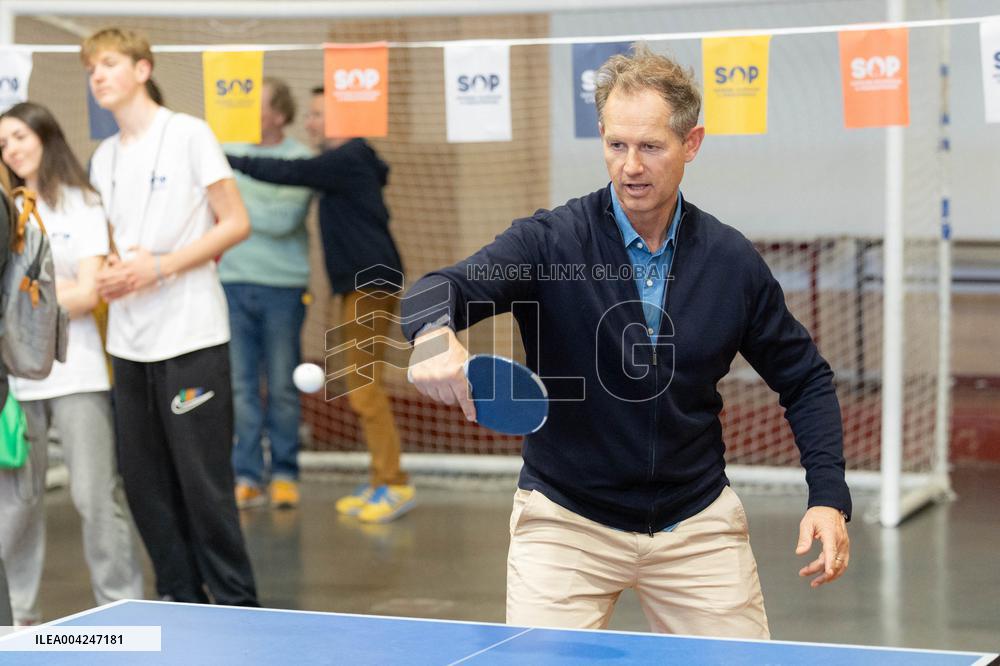 Marie Barsacq Visit To Nice