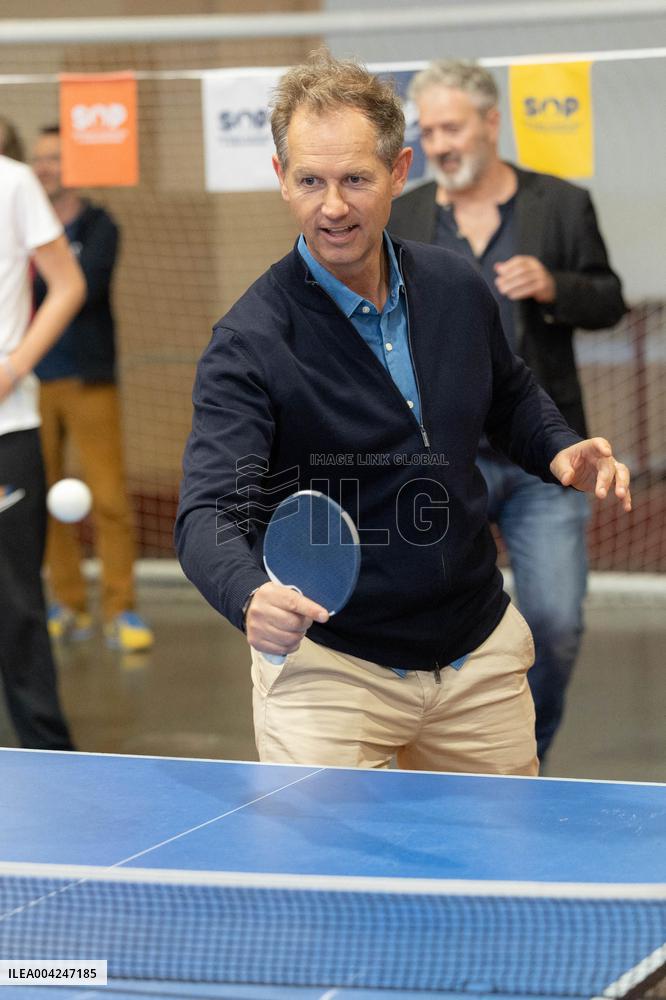 Marie Barsacq Visit To Nice