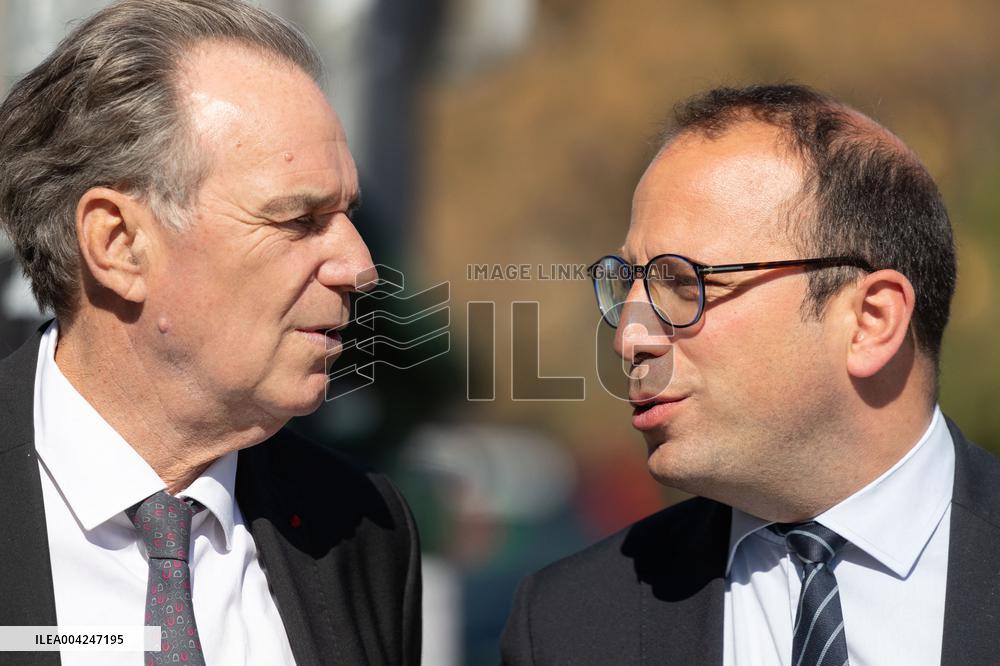 Marie Barsacq Visit To Nice