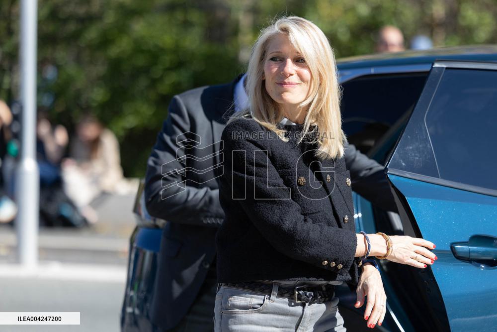 Marie Barsacq Visit To Nice