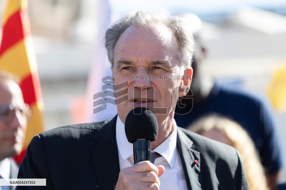 Marie Barsacq Visit To Nice