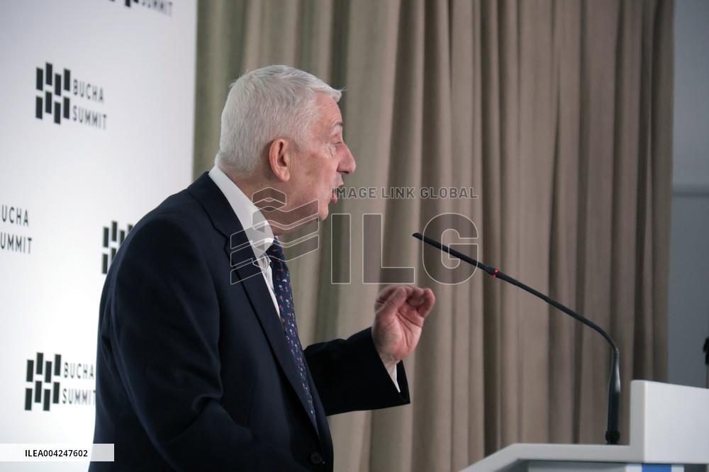 Briefing of Sir Lindsay Hoyle at Bucha Summit 2025