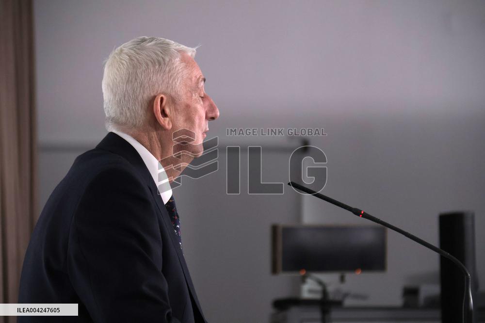 Briefing of Sir Lindsay Hoyle at Bucha Summit 2025