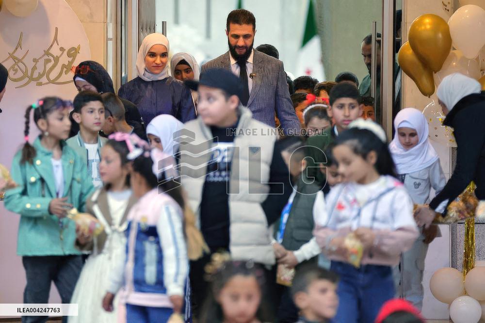 First Public Appearance Of Syrian President And Wife - Damascus