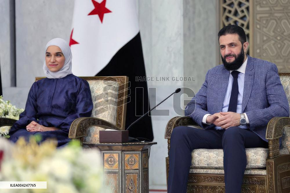 First Public Appearance Of Syrian President And Wife - Damascus