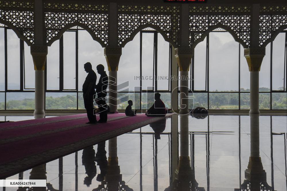Natural Nuance Mosque in Garut Regency Indonesia