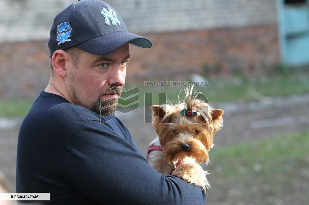 Aftermath of Russian drone strike on Dnipro