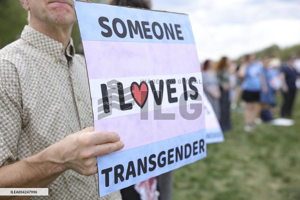 Trans Day of Visibility Rally Near US Capitol