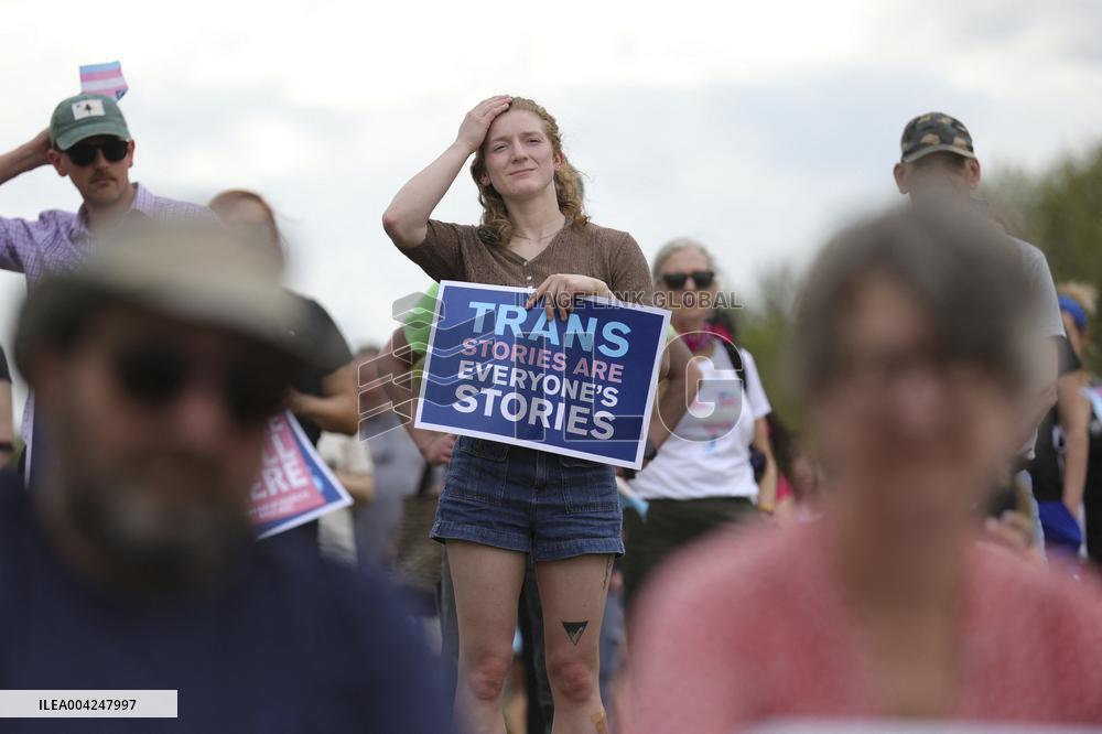 Trans Day of Visibility Rally Near US Capitol