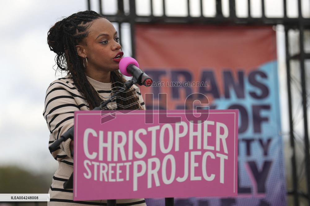 Trans Day of Visibility Rally Near US Capitol