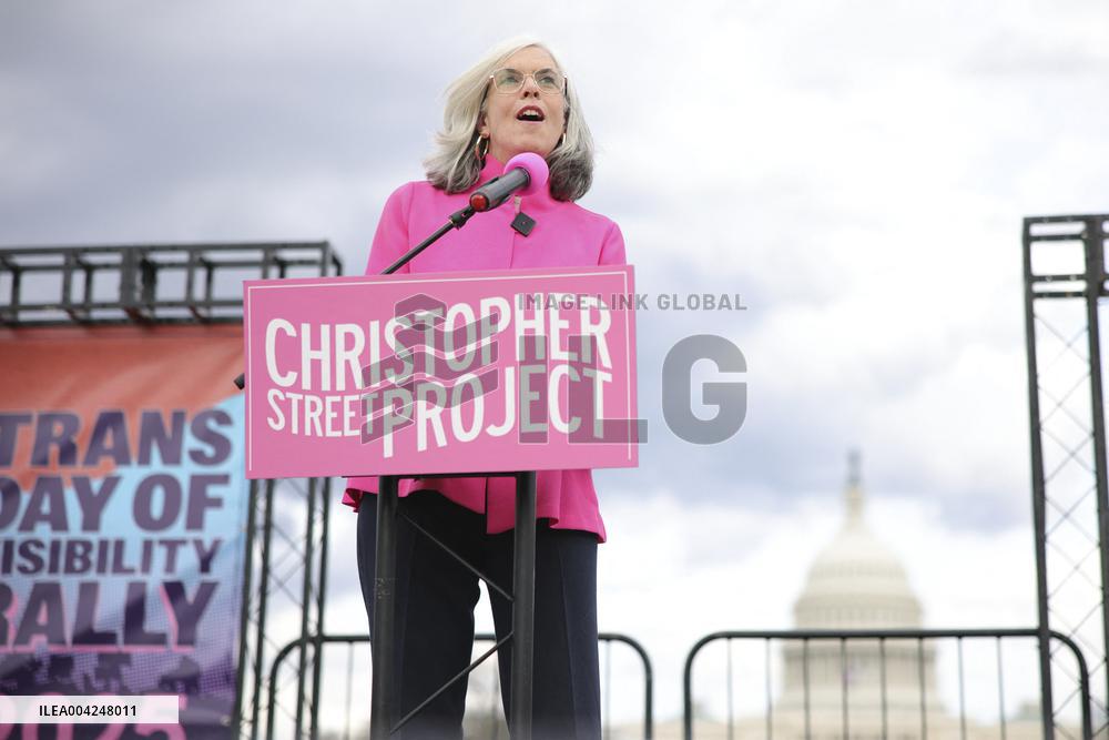 Trans Day of Visibility Rally Near US Capitol