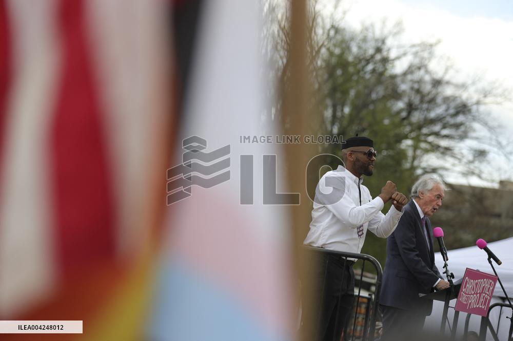Trans Day of Visibility Rally Near US Capitol