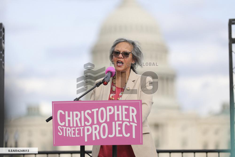 Trans Day of Visibility Rally Near US Capitol