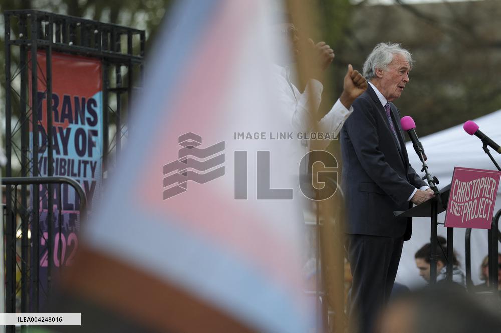 Trans Day of Visibility Rally Near US Capitol