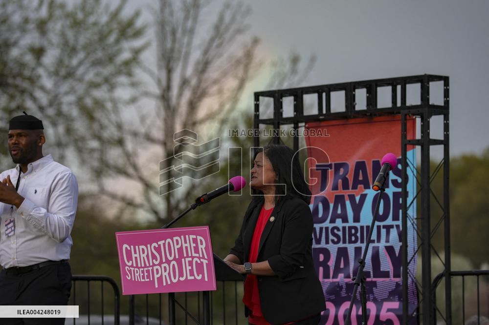 Trans Day of Visibility Rally Near US Capitol