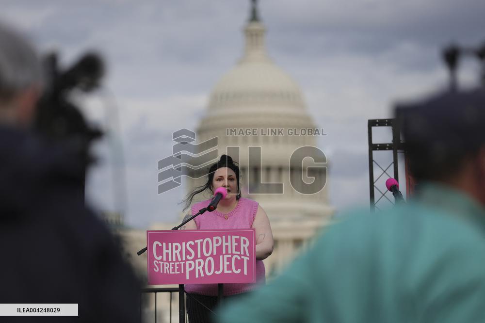 Trans Day of Visibility Rally Near US Capitol