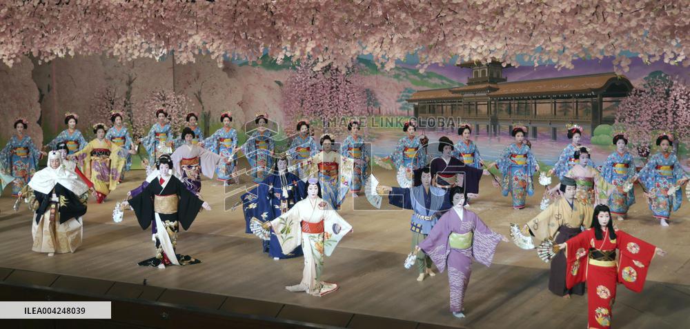 Traditional dance performance in Kyoto