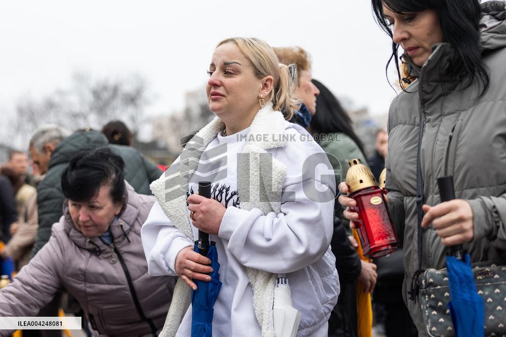Volodymyr Zelensky and First Lady Commemorate Buchas Liberation Anniversary - Bucha