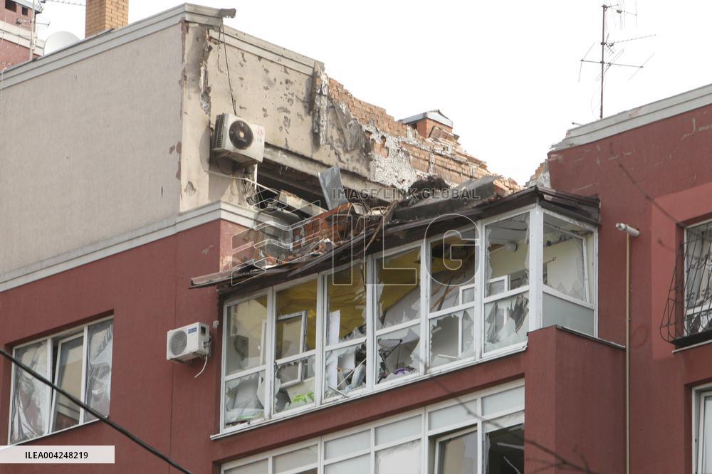 Dnipro recovers from Russian drone attack