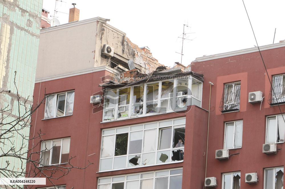 Dnipro recovers from Russian drone attack