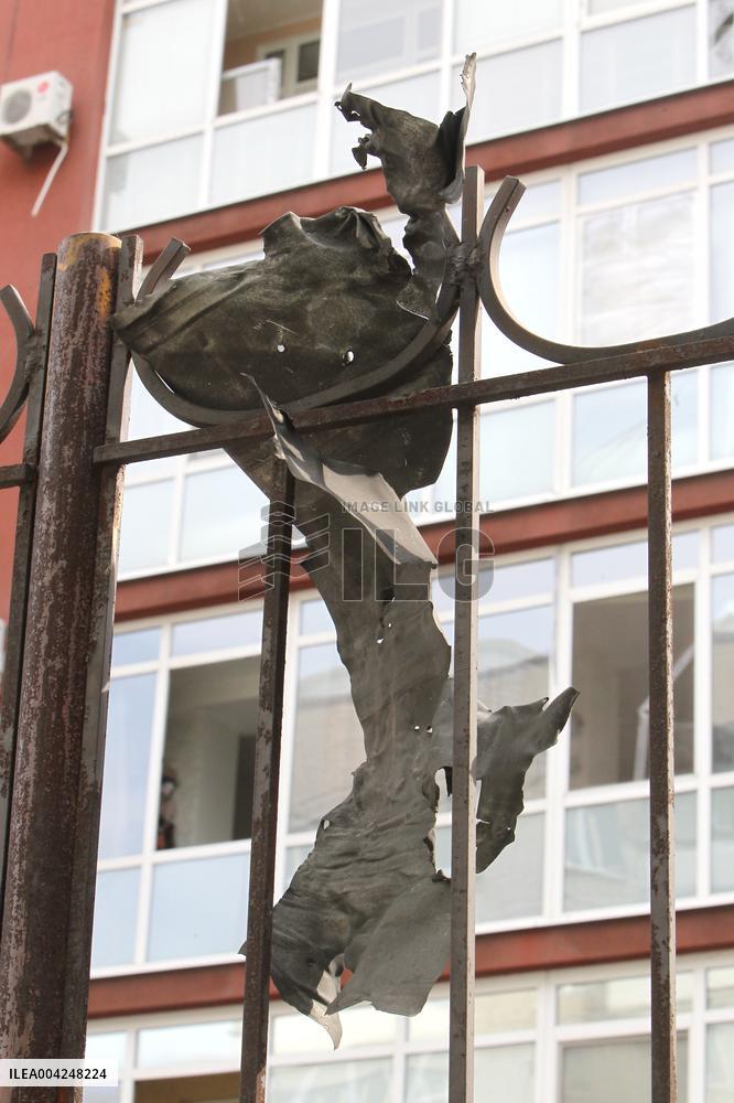 Dnipro recovers from Russian drone attack