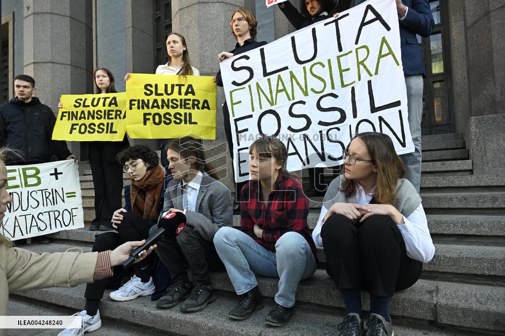 SWEDEN THUNBERG POLICE