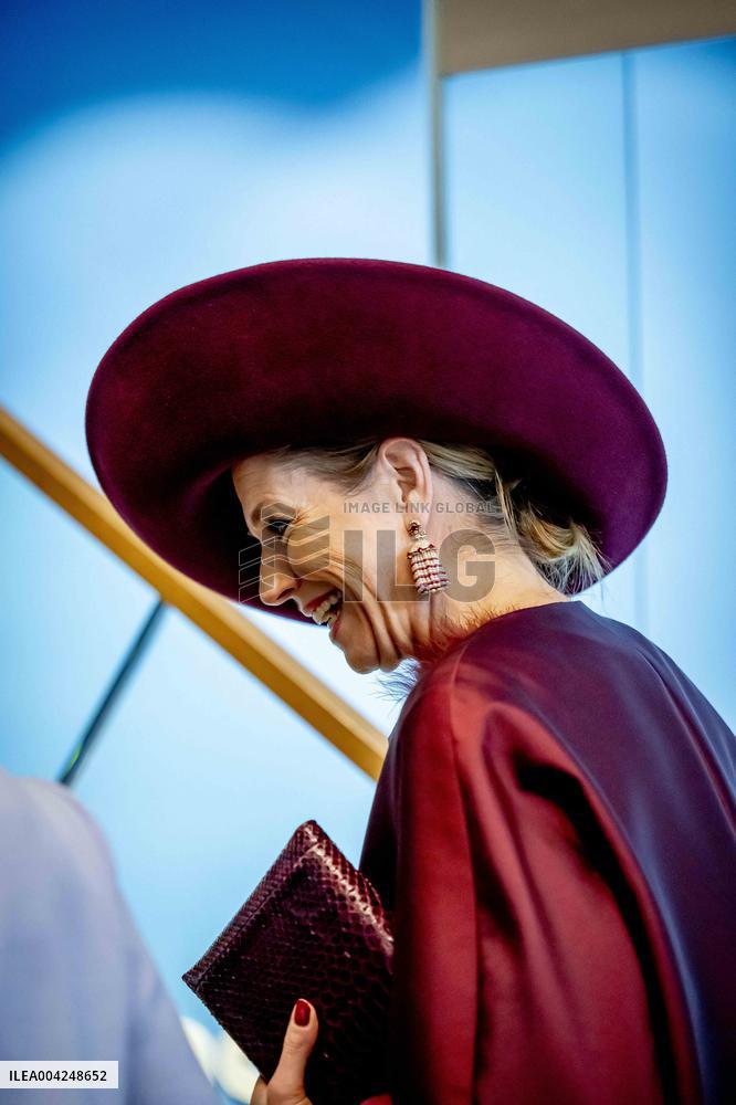 Queen Maxima At Netspar Pension And Science Anniversary Congress - The Hague