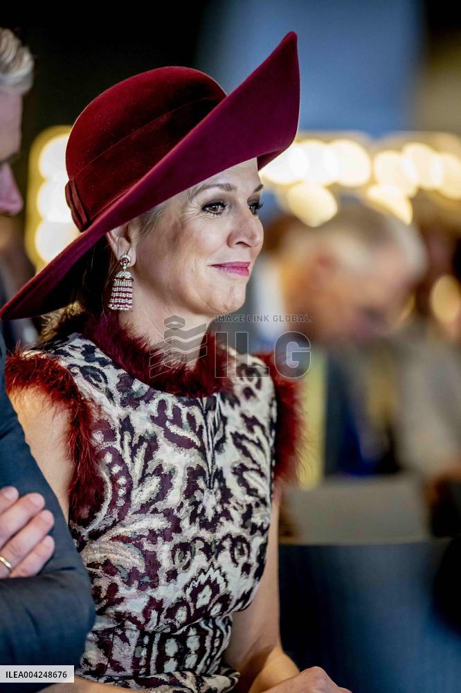 Queen Maxima At Netspar Pension And Science Anniversary Congress - The Hague