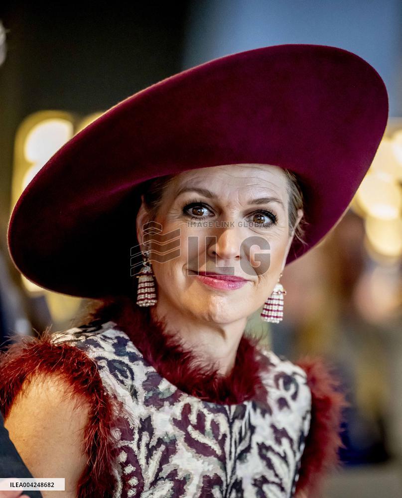 Queen Maxima At Netspar Pension And Science Anniversary Congress - The Hague