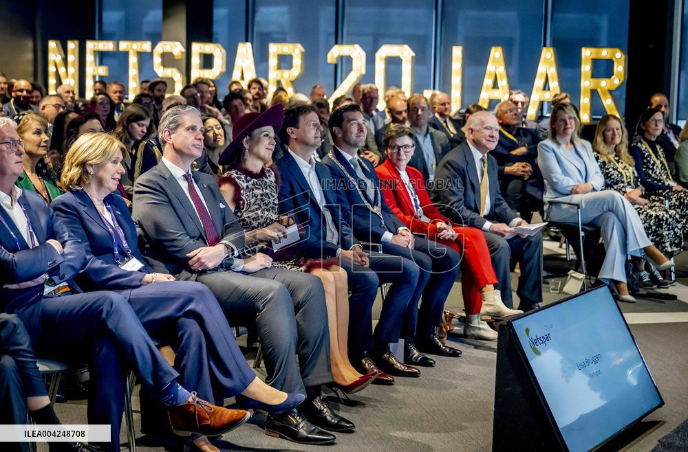 Queen Maxima At Netspar Pension And Science Anniversary Congress - The Hague