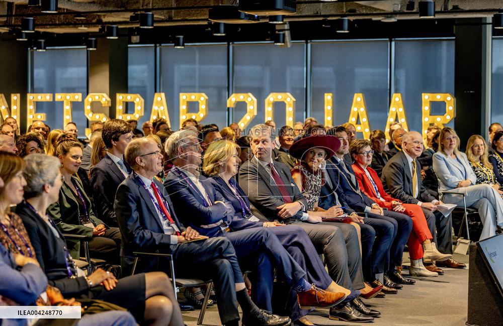 Queen Maxima At Netspar Pension And Science Anniversary Congress - The Hague