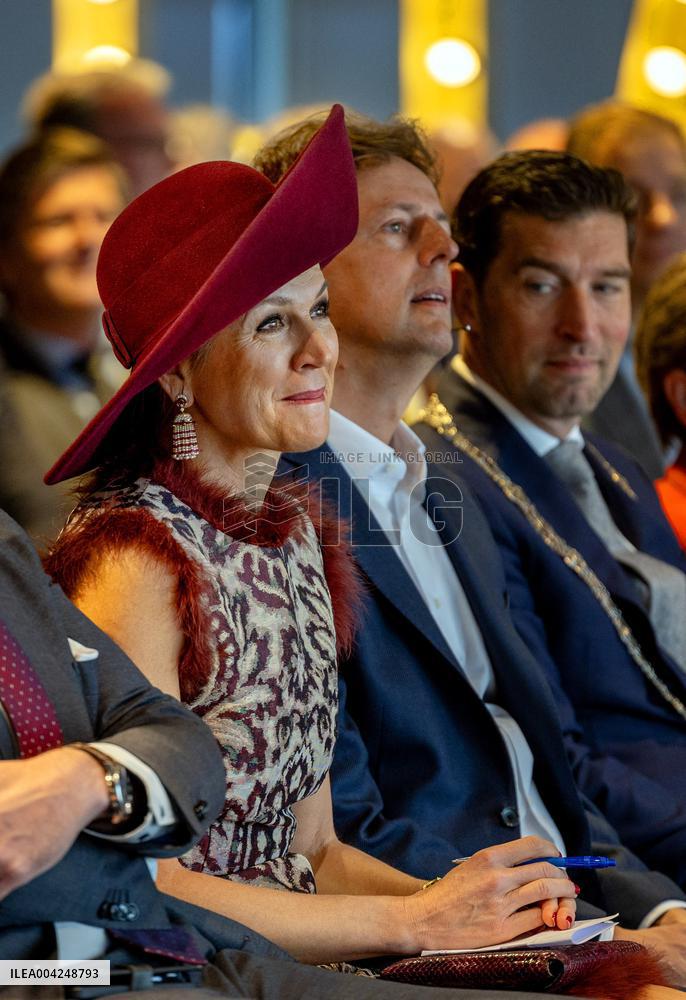 Queen Maxima At Netspar Pension And Science Anniversary Congress - The Hague