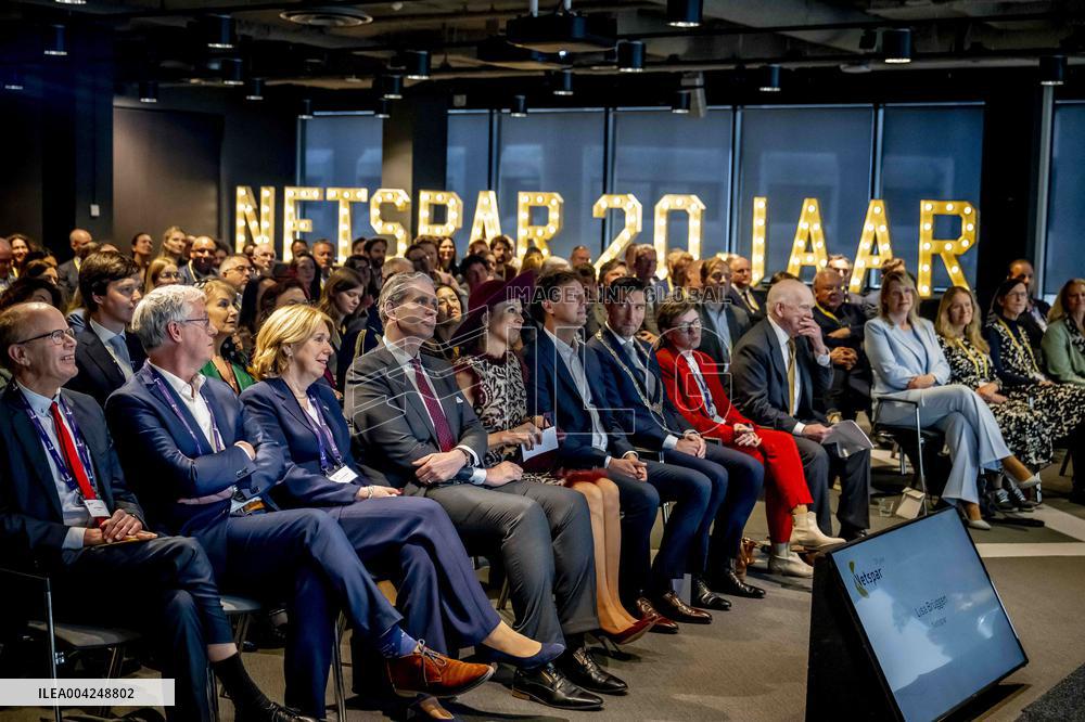Queen Maxima At Netspar Pension And Science Anniversary Congress - The Hague
