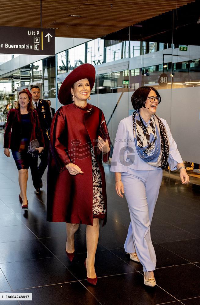 Queen Maxima At Netspar Pension And Science Anniversary Congress - The Hague