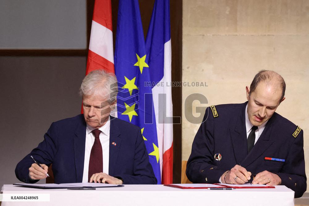 Inauguration of the Franco-Danish Economic Forum - Paris