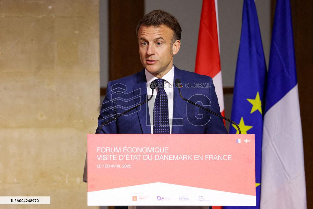 Inauguration of the Franco-Danish Economic Forum - Paris
