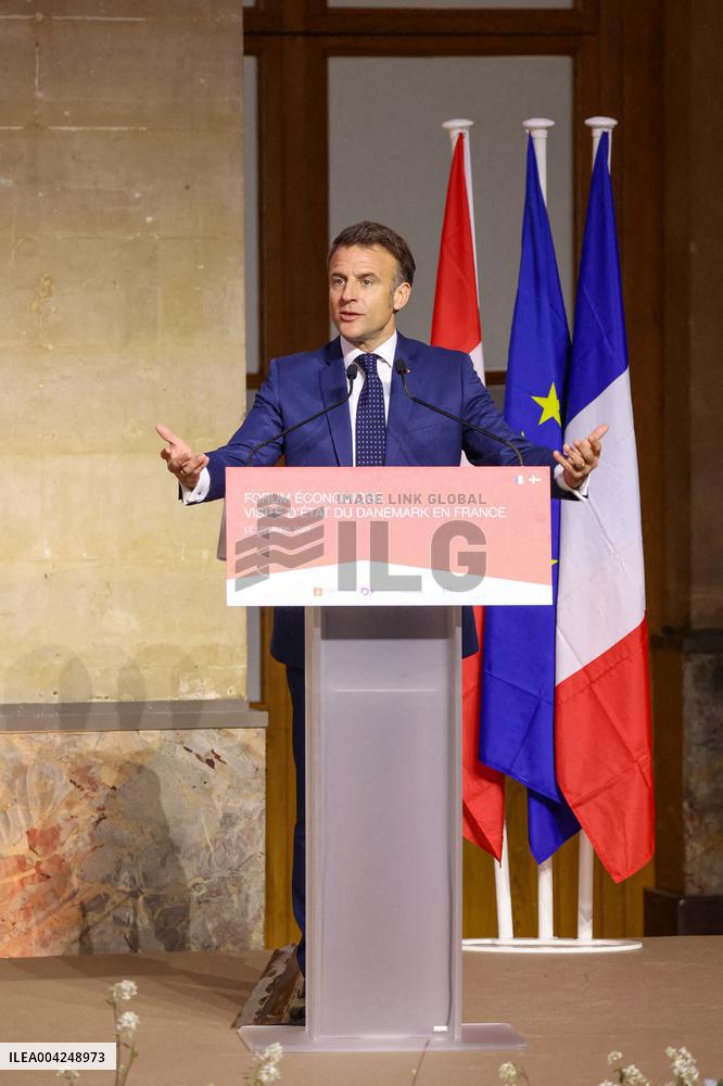 Inauguration of the Franco-Danish Economic Forum - Paris