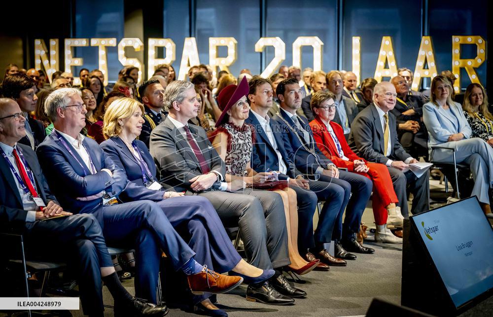 Queen Maxima At Netspar Pension And Science Anniversary Congress - The Hague