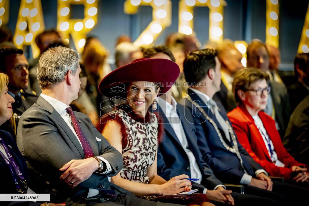 Queen Maxima At Netspar Pension And Science Anniversary Congress - The Hague