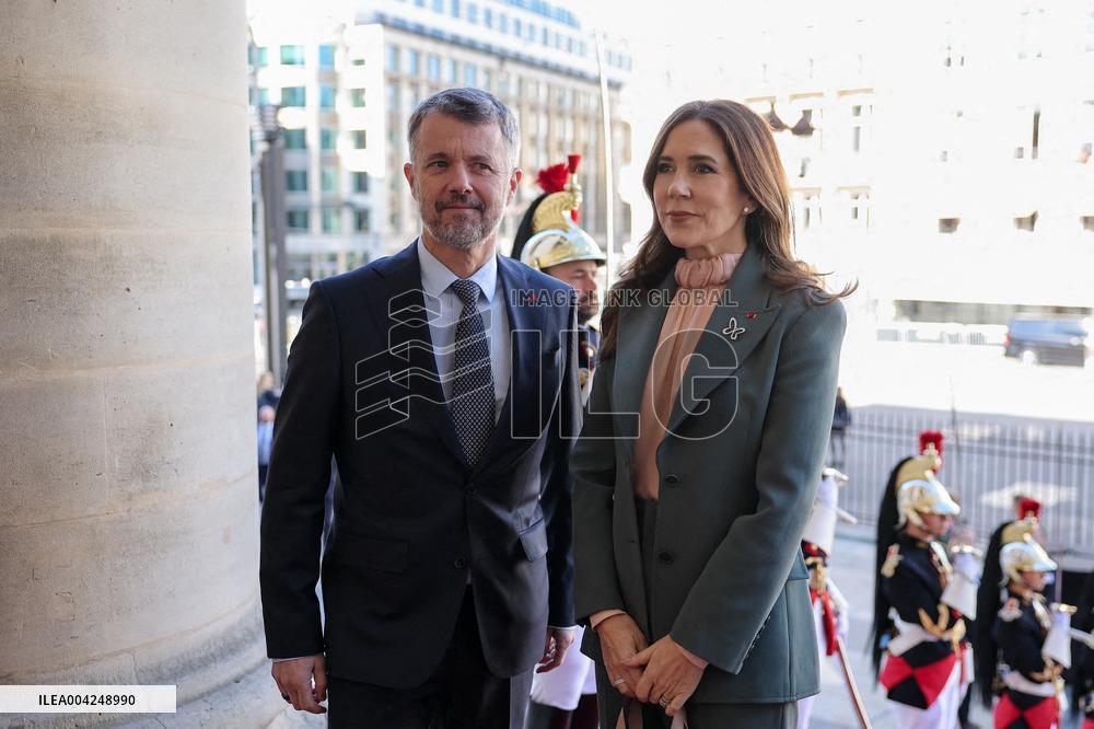 Inauguration of the Franco-Danish Economic Forum - Paris