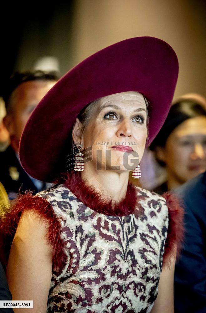Queen Maxima At Netspar Pension And Science Anniversary Congress - The Hague