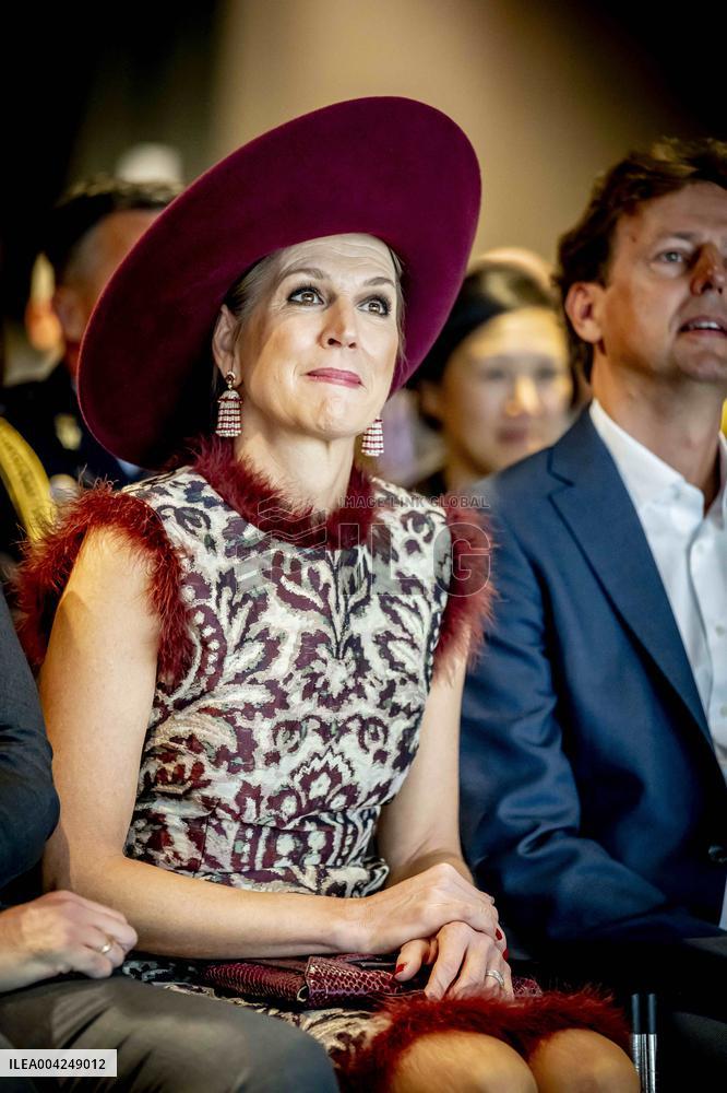 Queen Maxima At Netspar Pension And Science Anniversary Congress - The Hague