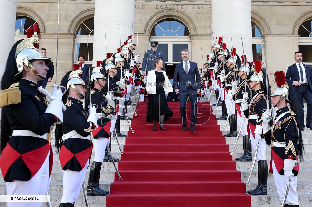 Inauguration of the Franco-Danish Economic Forum - Paris