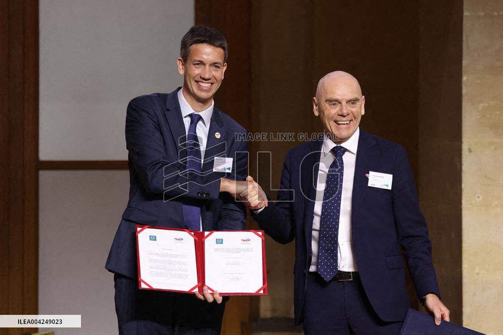 Inauguration of the Franco-Danish Economic Forum - Paris