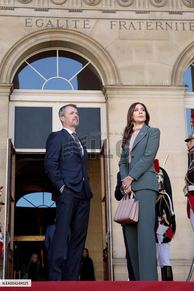 Inauguration of the Franco-Danish Economic Forum - Paris