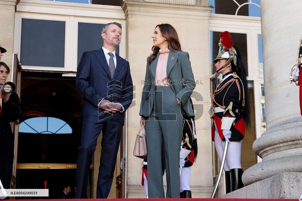 Inauguration of the Franco-Danish Economic Forum - Paris