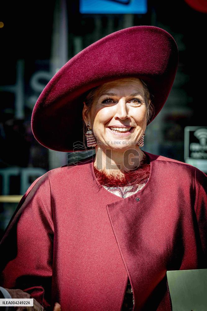 Queen Maxima At Netspar Pension And Science Anniversary Congress - The Hague