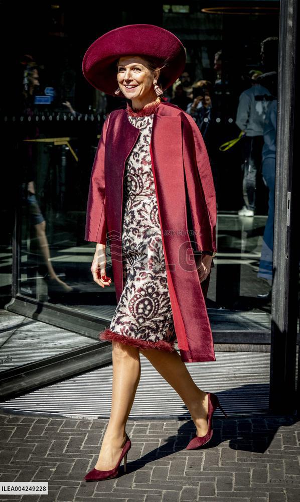 Queen Maxima At Netspar Pension And Science Anniversary Congress - The Hague