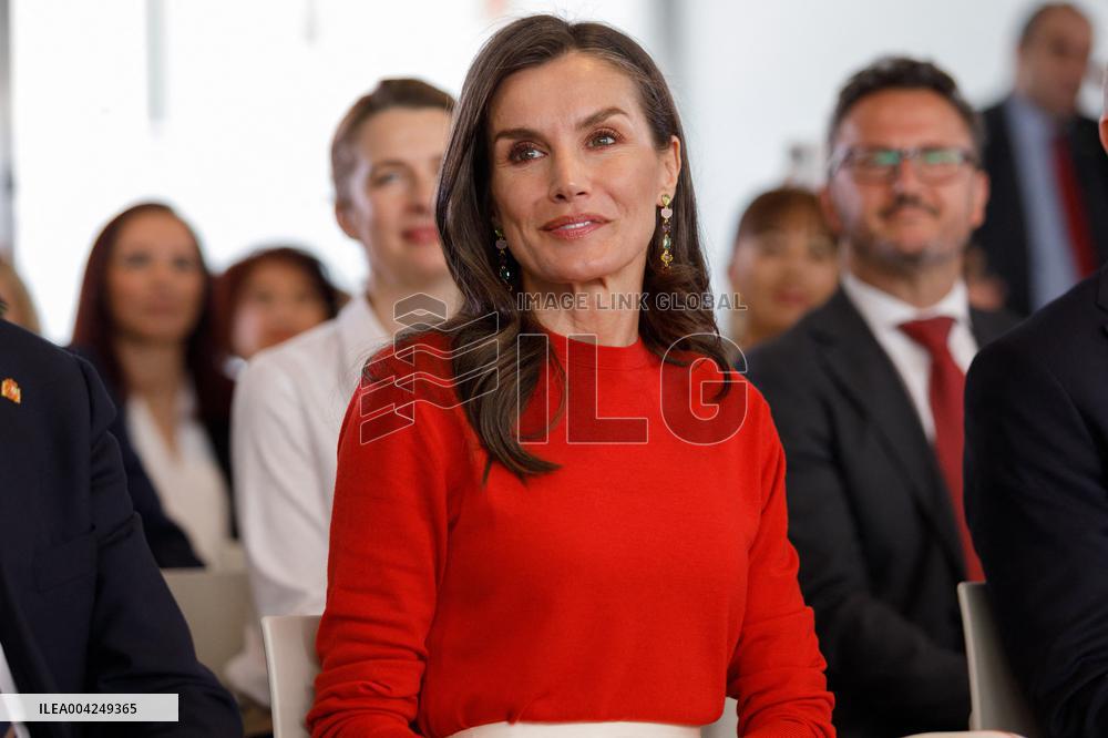 Queen Letizia Visit To CIMCYC - Granada