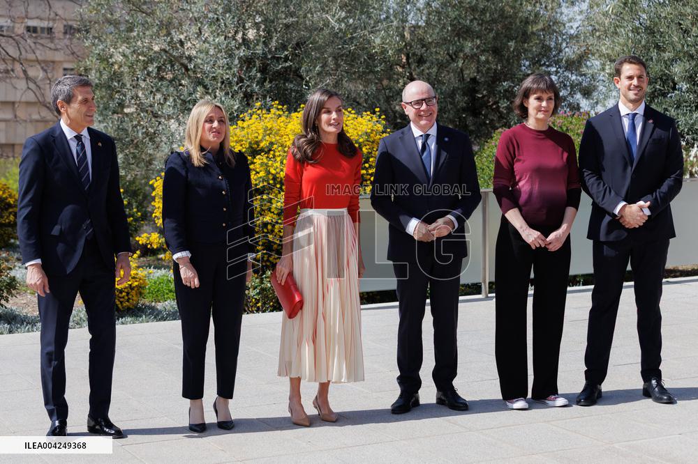Queen Letizia Visit To CIMCYC - Granada